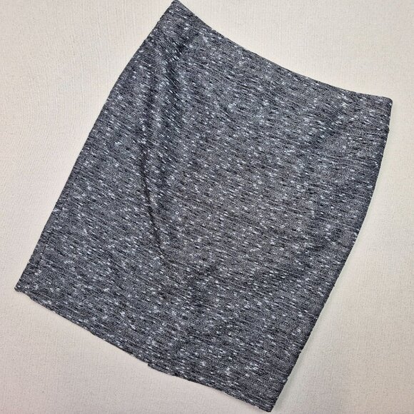9 & Co Dresses & Skirts - 9 & Co Gray Static Pattern Pencil Zip Mini Skirt Sz 10 Corpcore EXCELLENT!!!